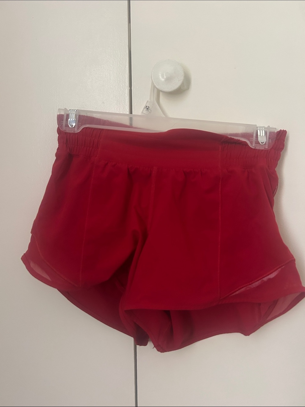 lululemon athletica Red High Rise 2.5” Hotty Hots